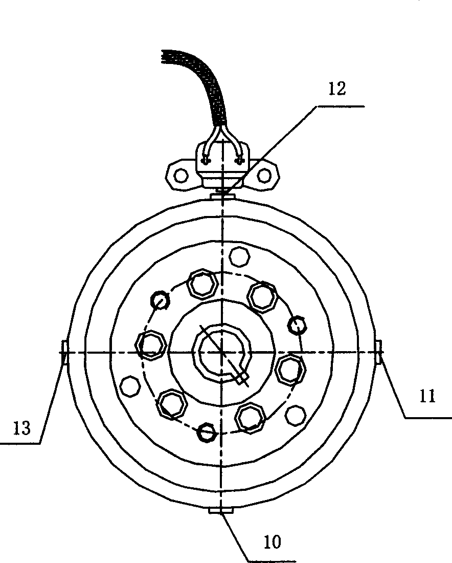 V-double cylinder magnetic motor and igniting system using it