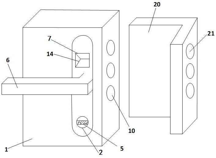 Smart emergency lock capable of achieving escape