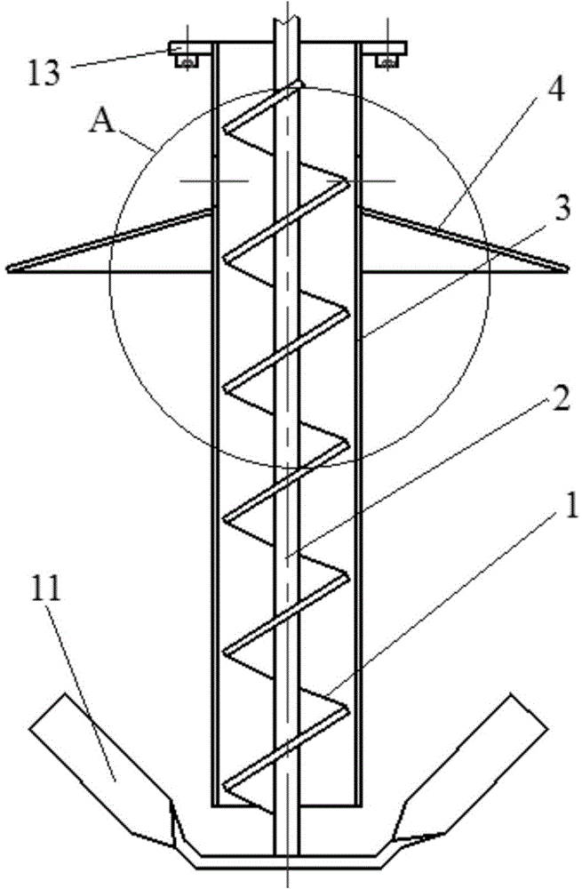 Efficient defoaming solvent-free composite mixing unit cylinder