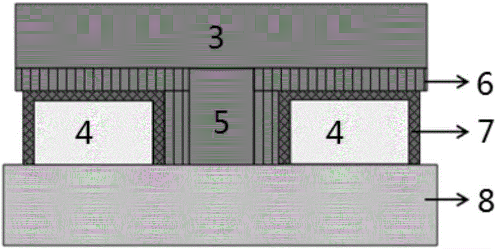 Directional reconfigurable microelectromechanical antenna and preparation method thereof