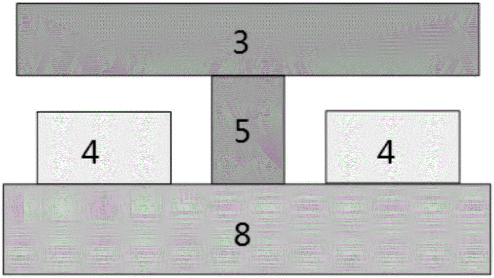 Directional reconfigurable microelectromechanical antenna and preparation method thereof