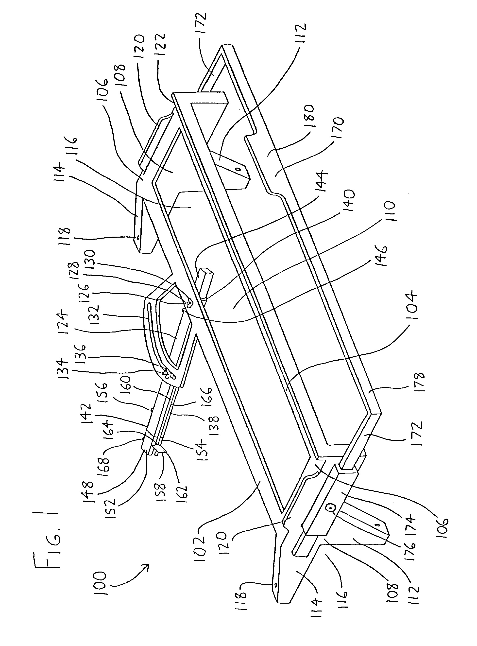 Work surface guide for power tools