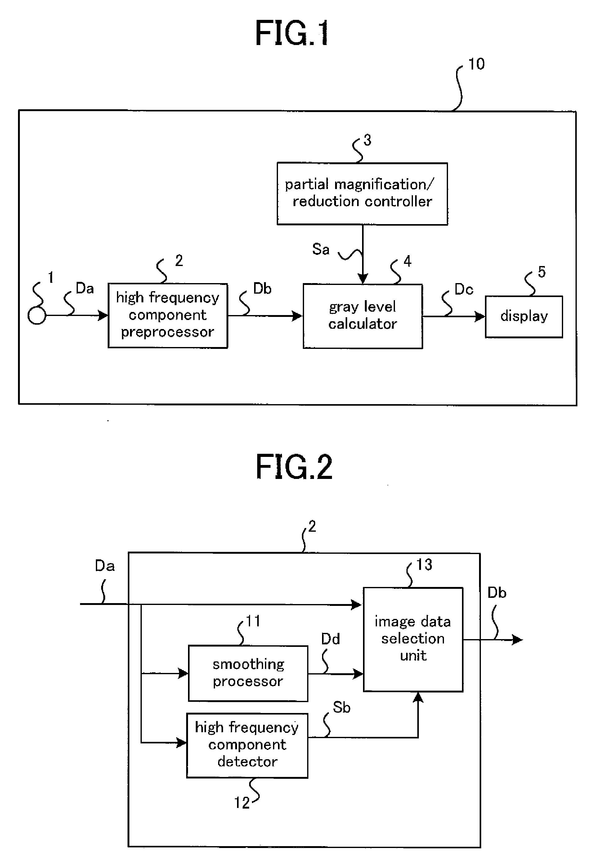 Method and apparatus for processing images, and image display apparatus