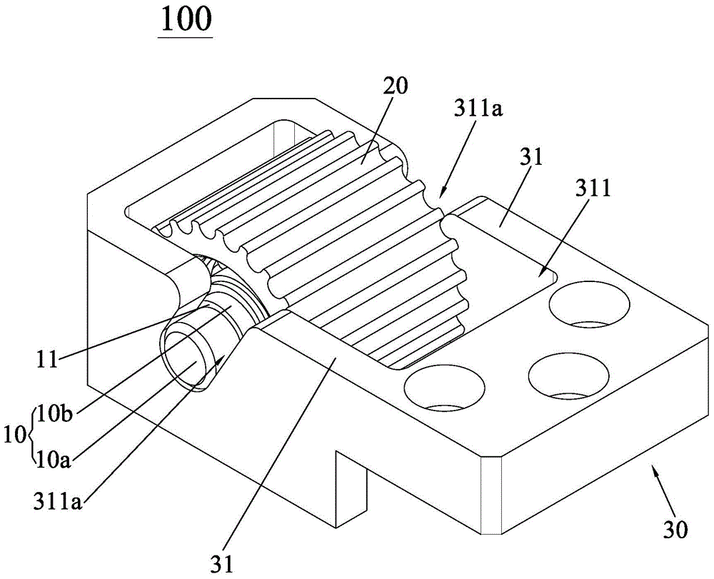 Driven wheel structure