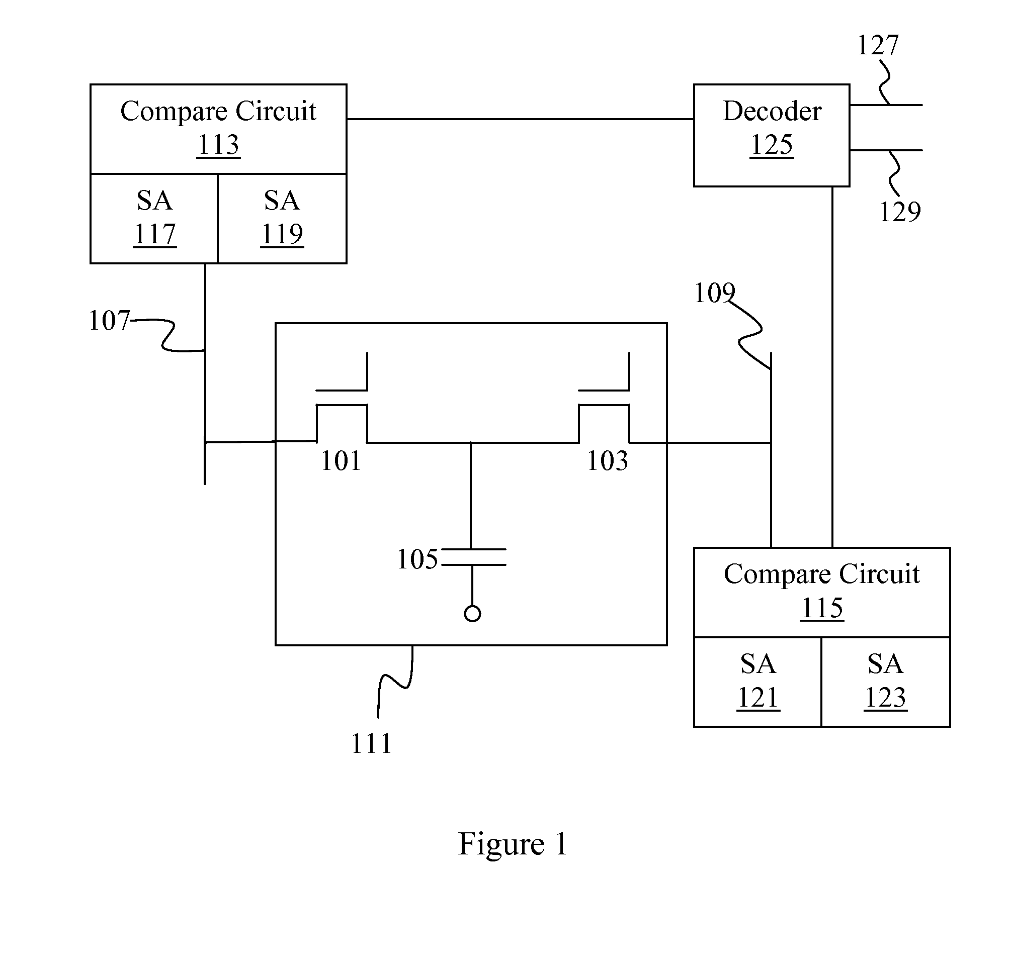 Multivalue memory storage with two gating transistors