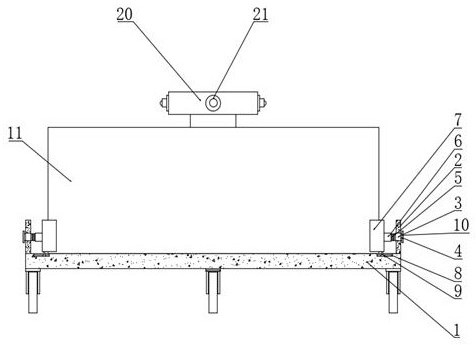 Full-automatic portable cleaning robot capable of being assembled