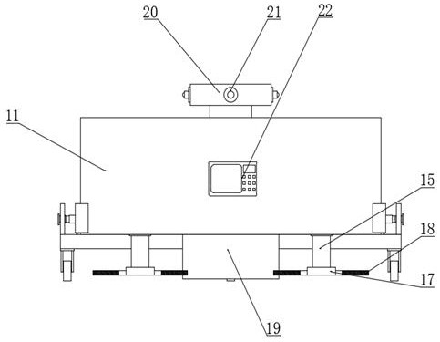 Full-automatic portable cleaning robot capable of being assembled