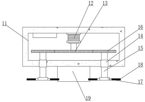 Full-automatic portable cleaning robot capable of being assembled