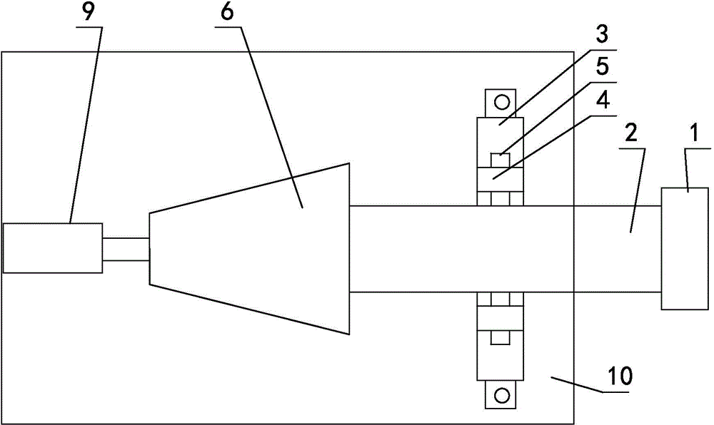 Hydraulic transmission external gear clamping device with clamping force measurable mechanism