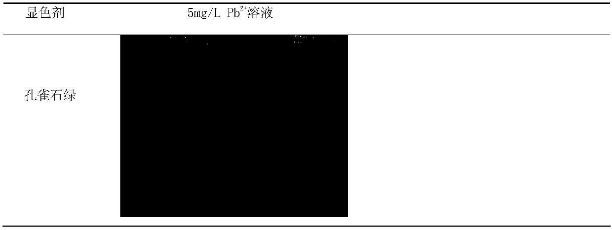 Preparation method of color-changeable cloth capable of detecting heavy metal ions in water, and method for detecting heavy metal ions in water by using color-changeable cloth