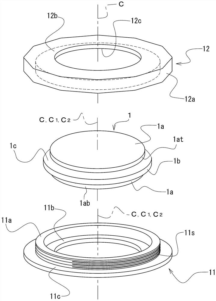 Machining block, machining block holder, and method for positioning machining block