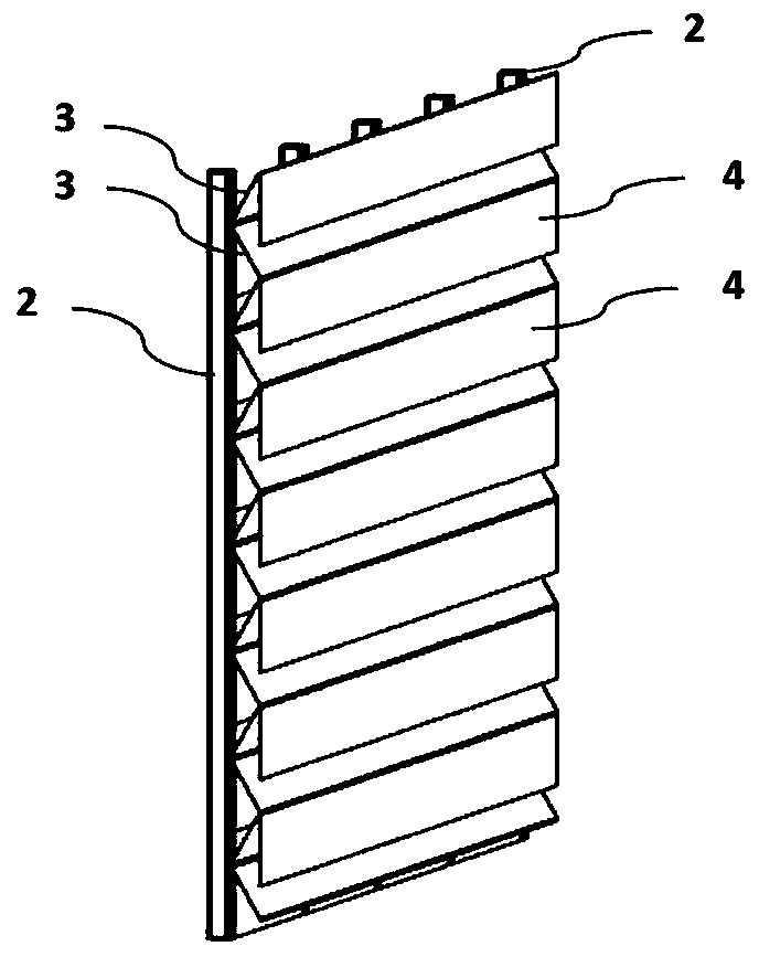 Horizontal flow sediment device and use method thereof