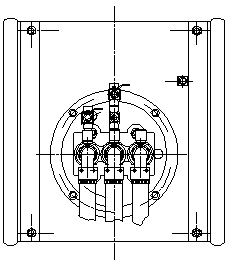 Pneumatic two-fluid grouting pump