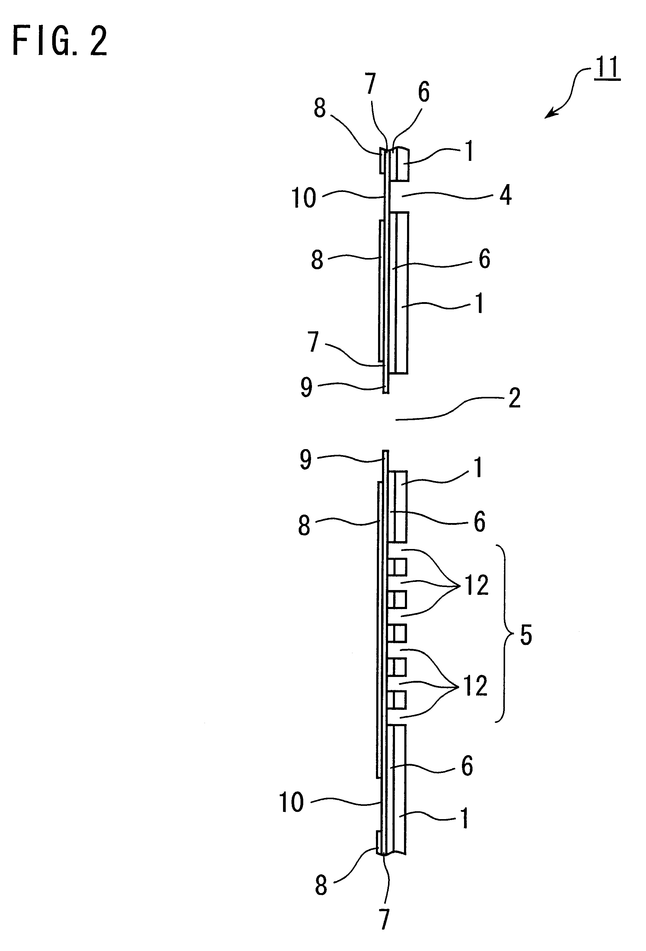 Tape carrier having high flexibility with high density wiring patterns