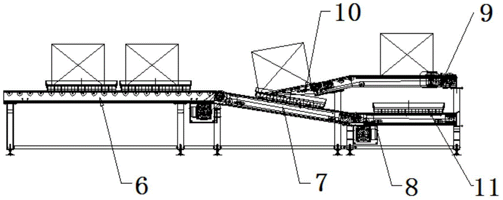 Automatic pallet combination and separation system