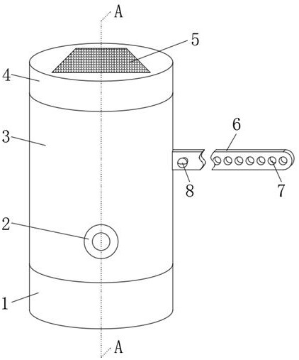 System for early warning of spodoptera frugiperda insect pests