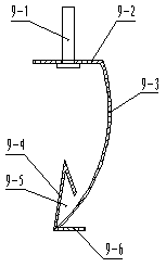 V-shaped grooving machine for pavement bending crack repairing construction