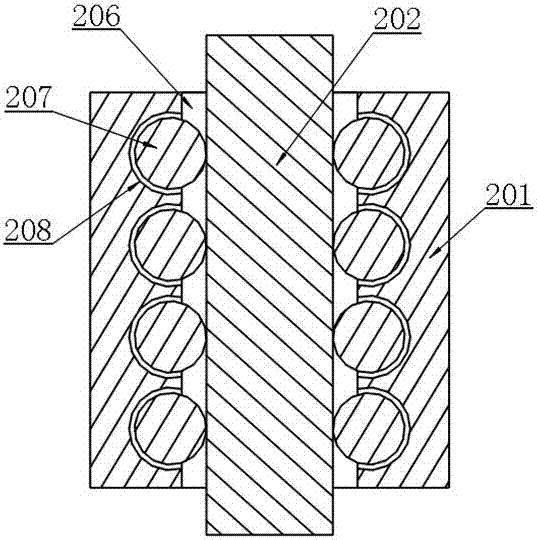 High-efficiency aerator for hairy crab cultivation