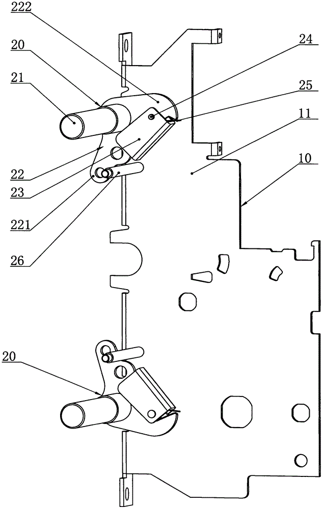 Anti-bounce apparatus of automatic transfer switching equipment