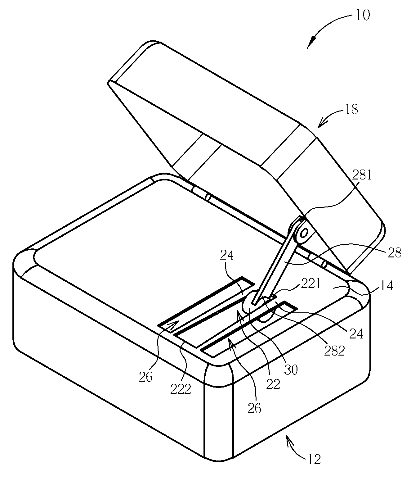 Image input/output apparatus with free stop function and offset slider crank mechanism therewith