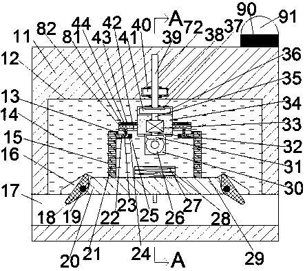 Automatic positioning stapler