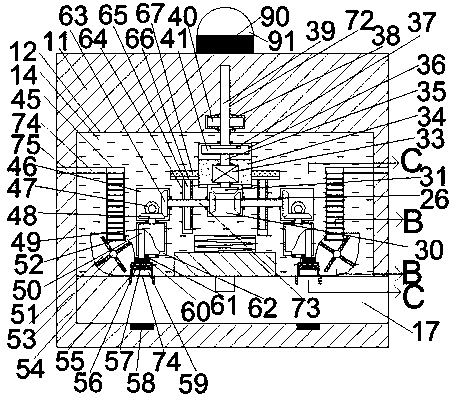 Automatic positioning stapler