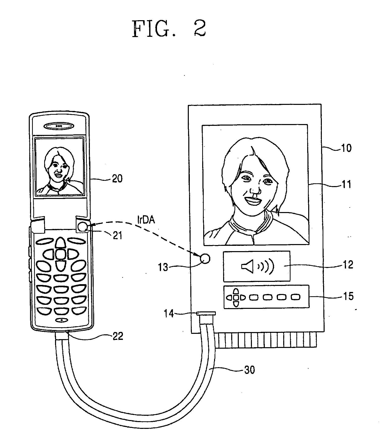 Content downloading system and method of mobile terminal