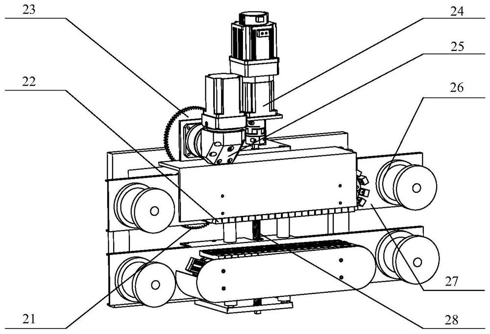 Multi-machine interconnection cable laying system based on intelligent panoramic perception