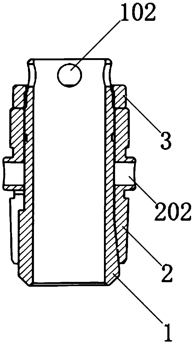 Casing coupling reverse buckling device and using method thereof