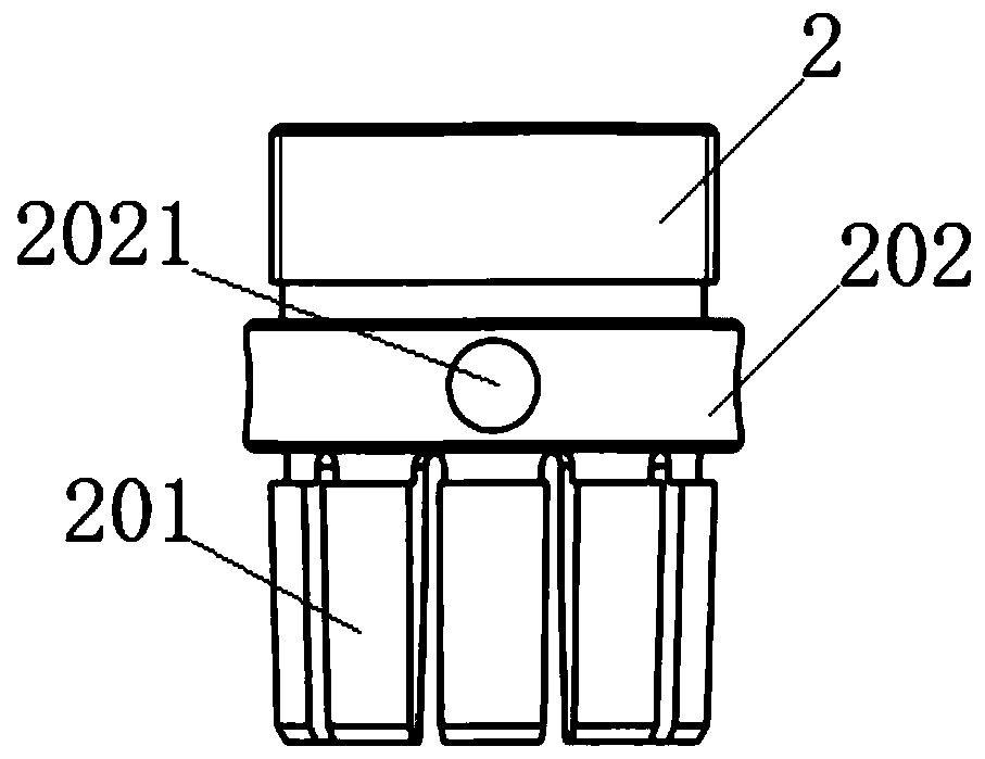 Casing coupling reverse buckling device and using method thereof