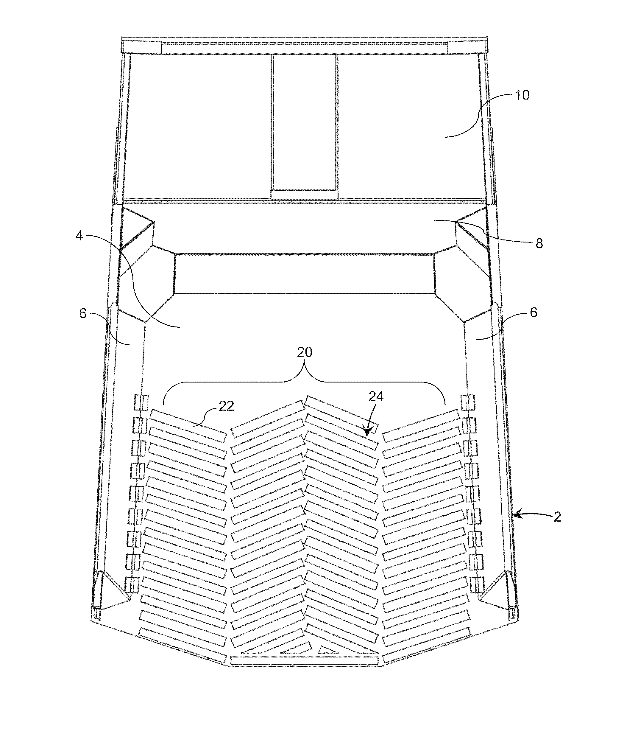 Hard Rock Mined Ore Truck Body