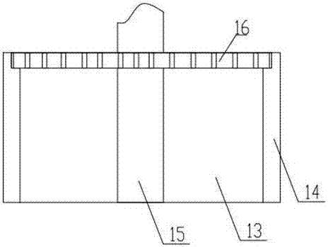 Cleaning-convenient tree-pit bottom support plate system