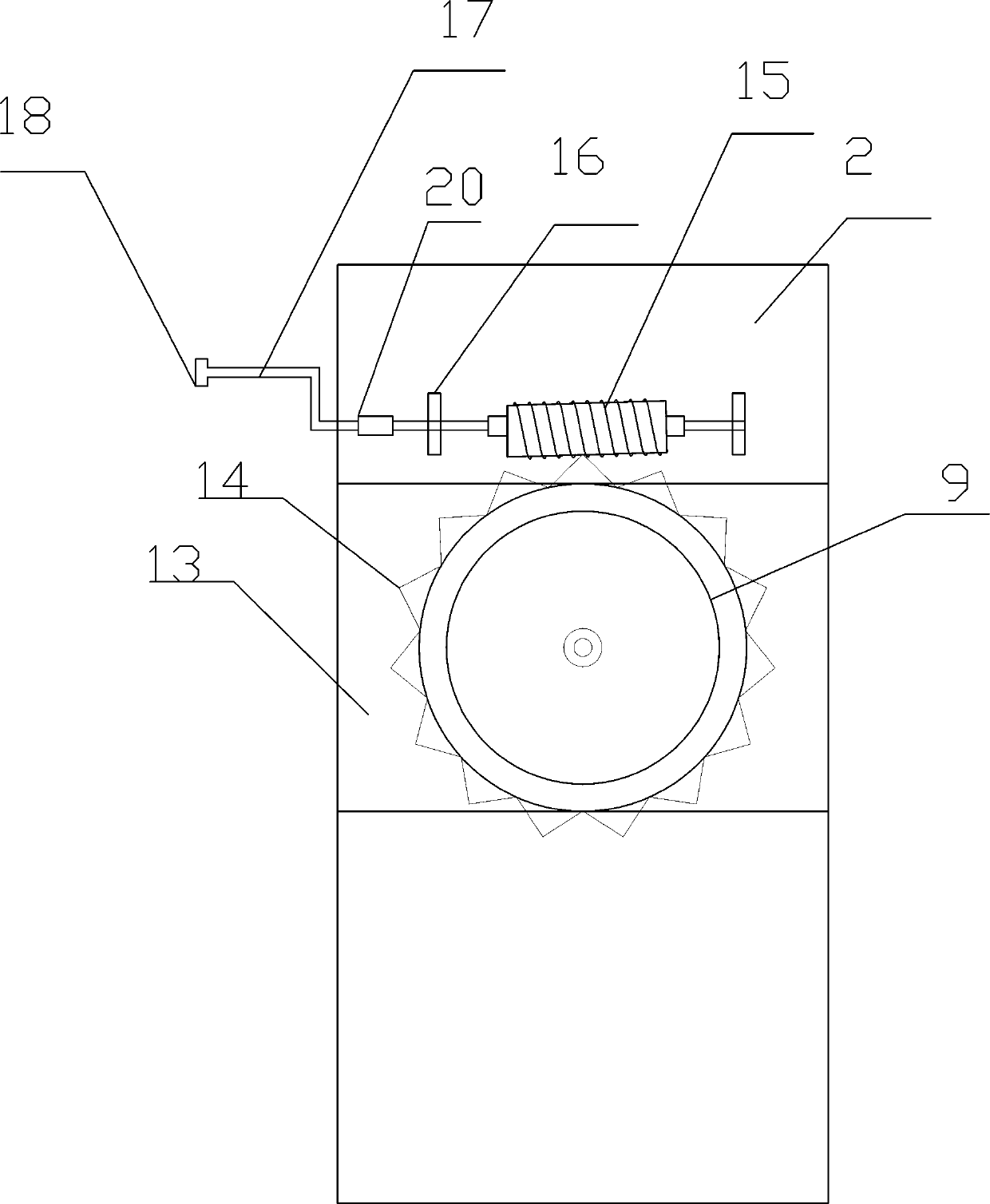 Soil-rock interface original sample torsional shear test device and method