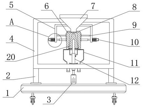 Special colloid mill for konjak processing