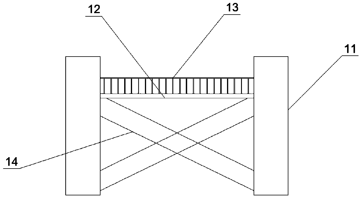 Jacket levelling construction process of offshore booster station