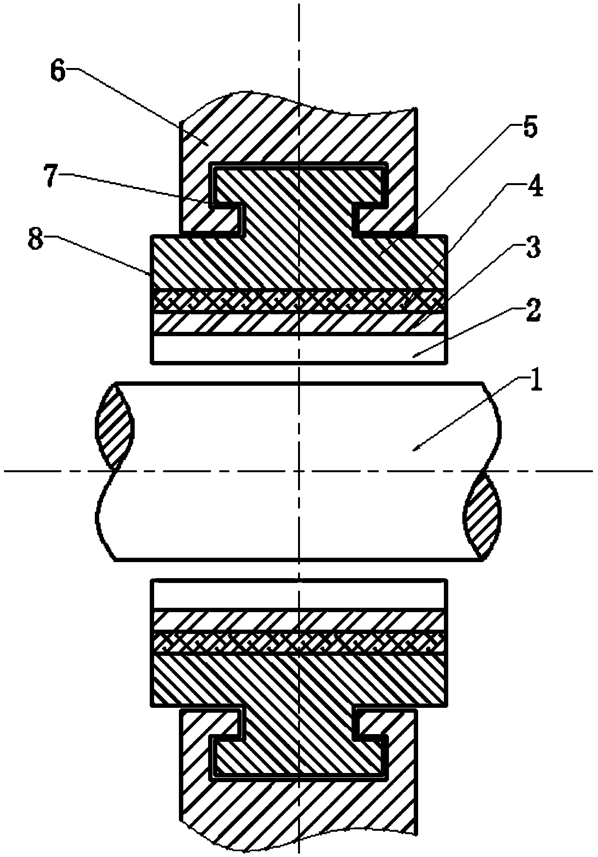 Ultrasonic-wave dynamic sealing device and method