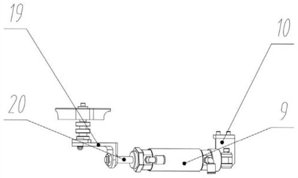 Automatic hub clamping positioner for robot grinding and polishing