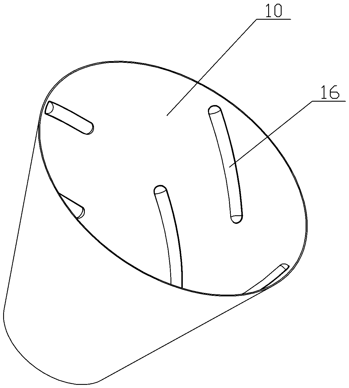 Novel granular oolong tea forming equipment and forming method thereof