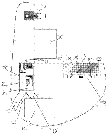 System for separating and recovering urokinase raw material