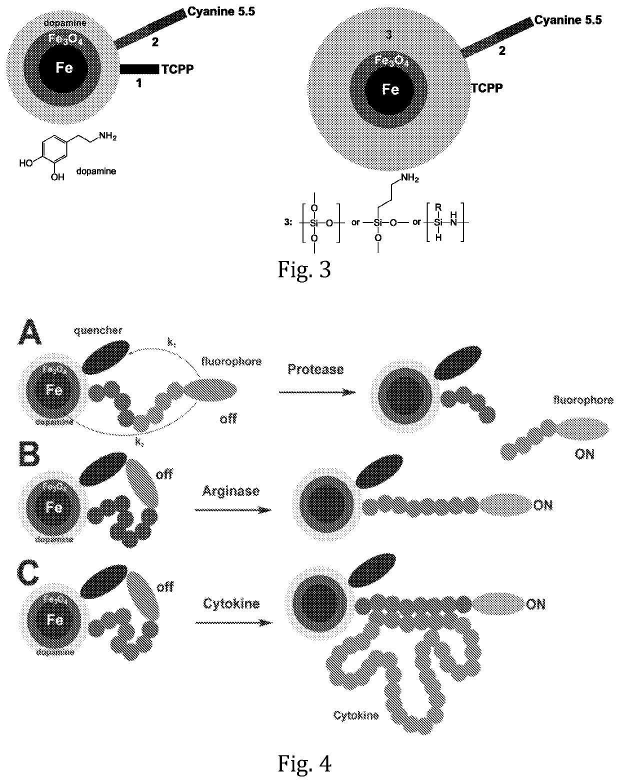 Nanosensors and methods for detection of biological markers