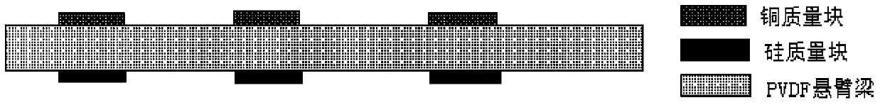 Screw-type piezoelectric type energy collector and preparation method thereof