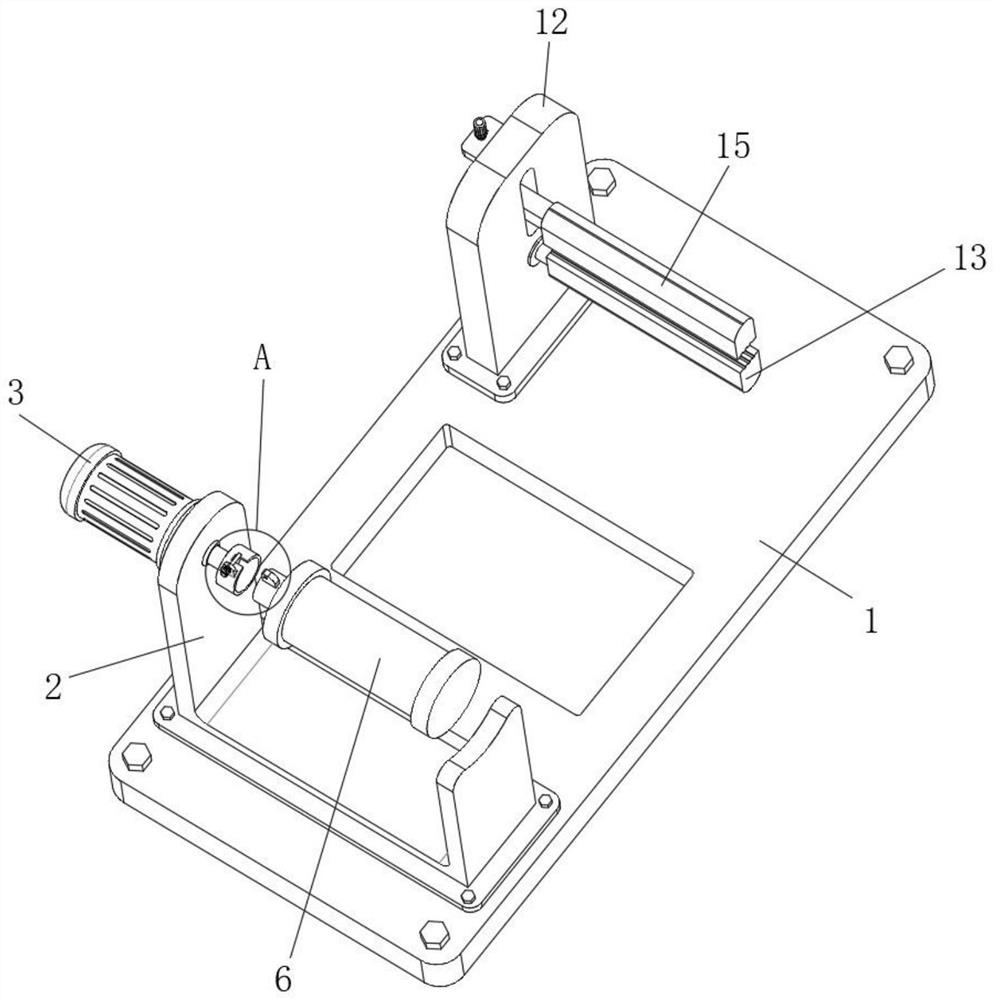 Production winding device for cleaning cloth