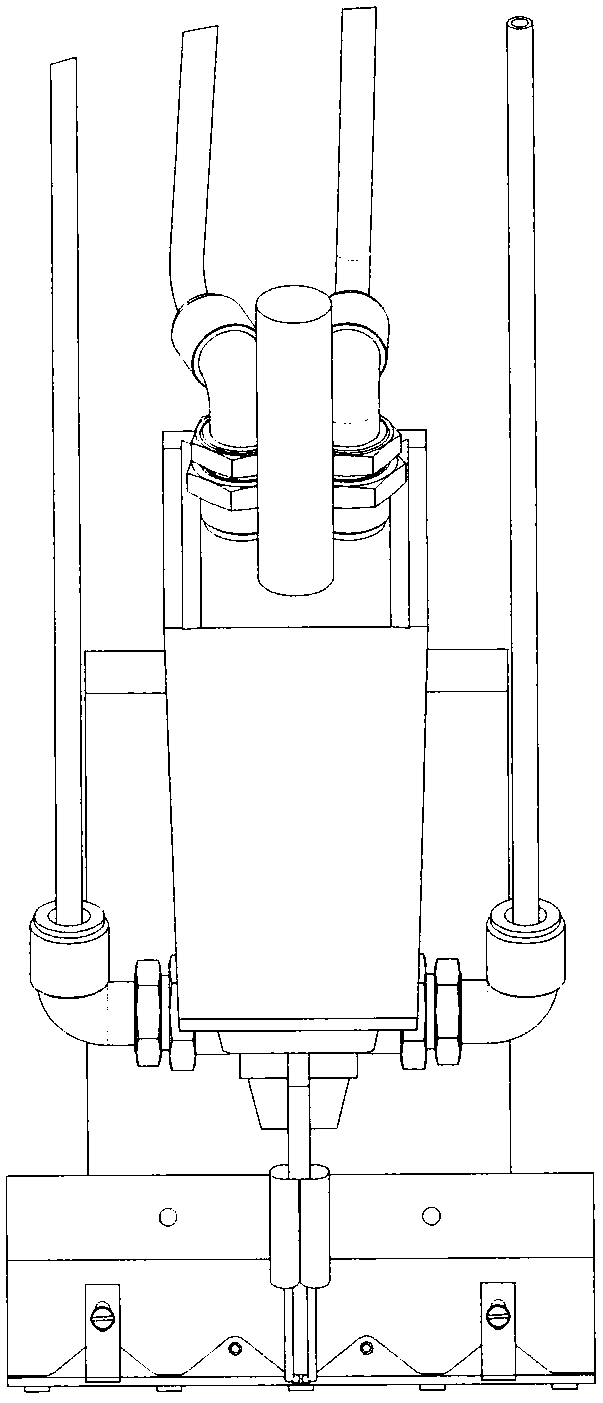 Battery string welding mechanism