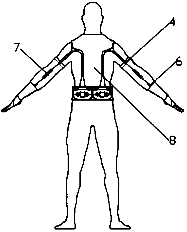 Elbow-joint exoskeleton robot based on lariat flexural drive