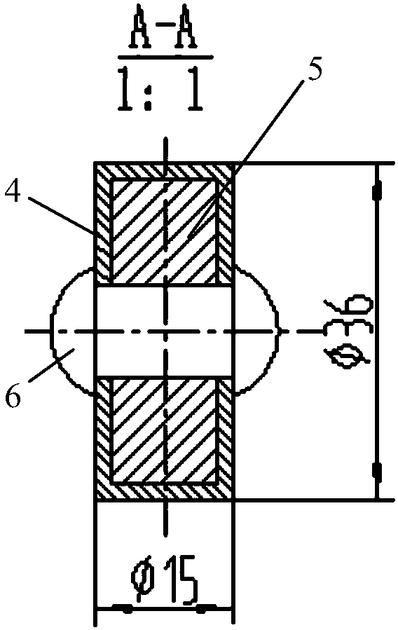 A stainless steel positioning shaft for high-speed railways