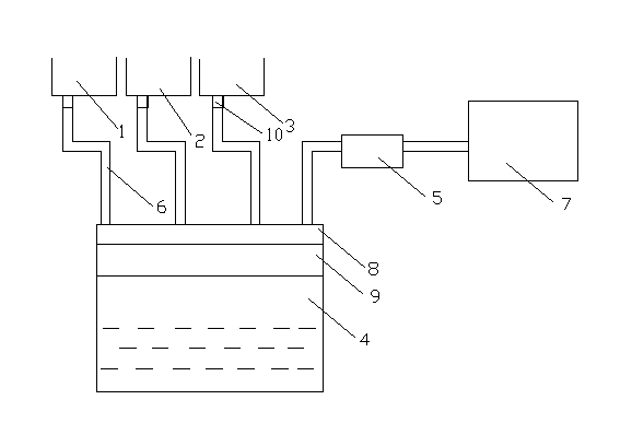 Sewage recycling and reusing apparatus