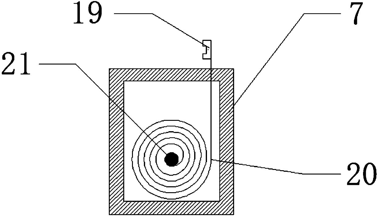 Glutinous rice flour stirring device