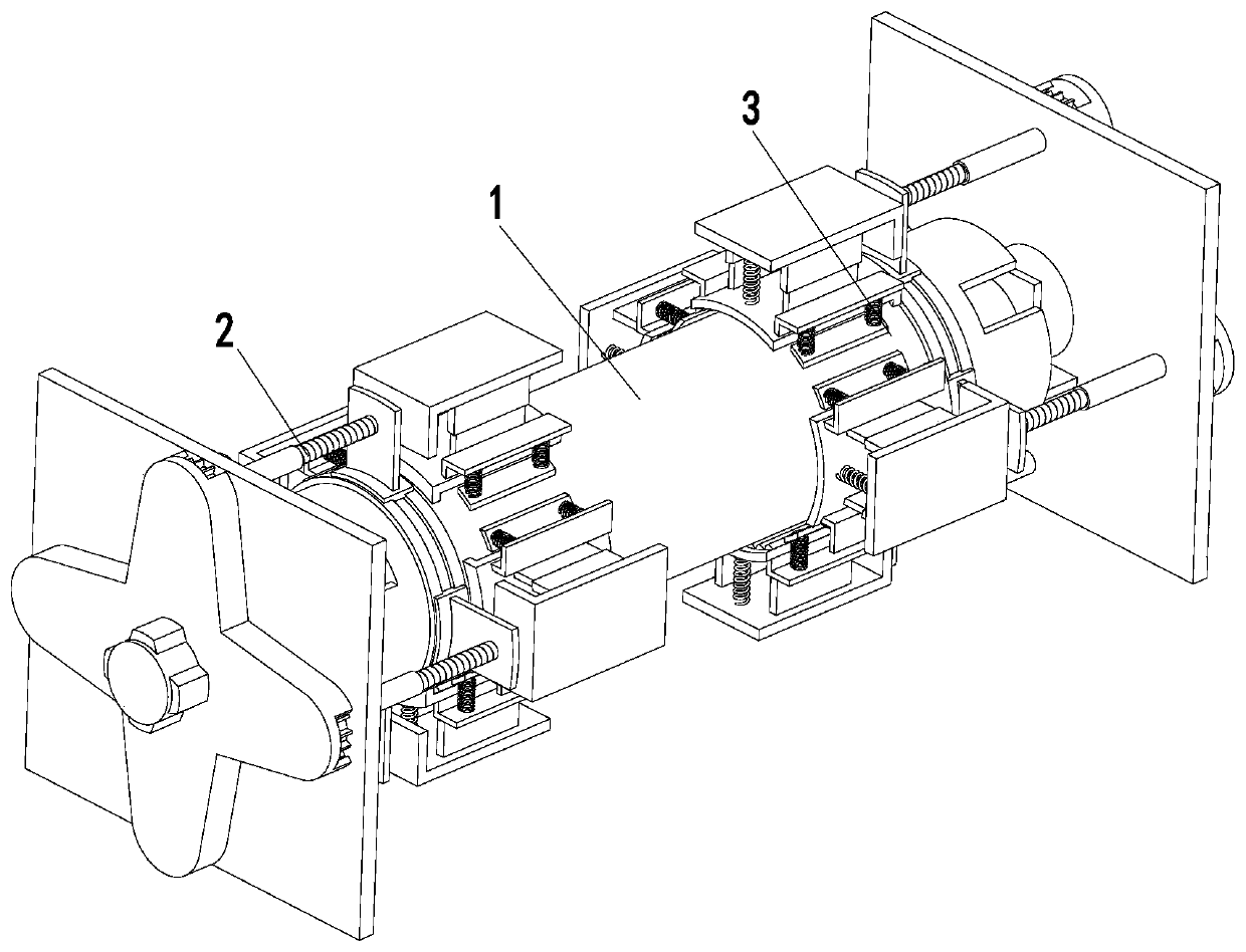 Cloth winding machine for cloth processing production