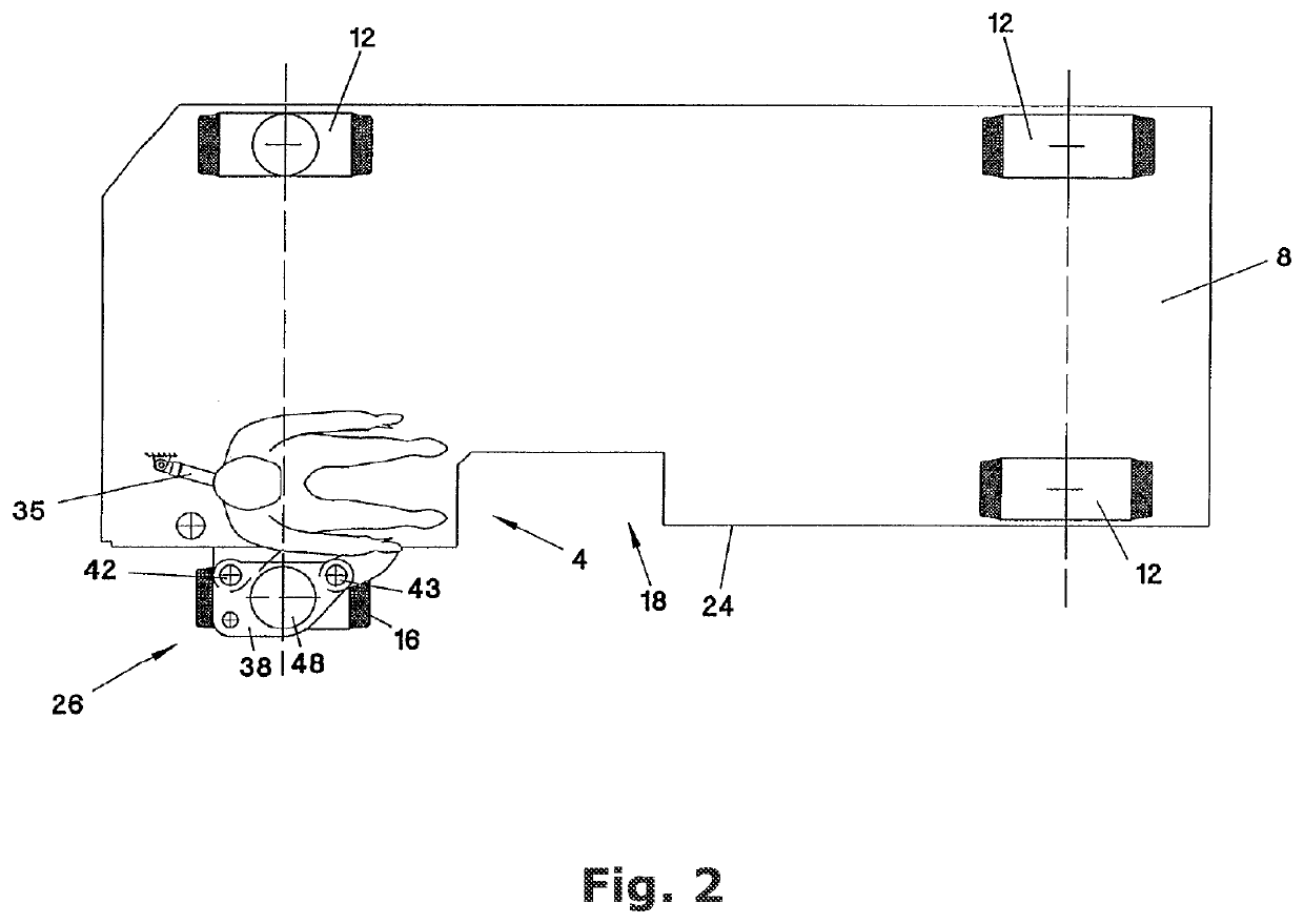 Self-propelled construction machine