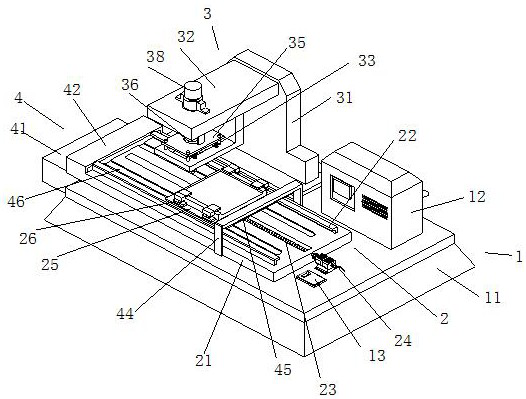 Integrated circuit board processing and drilling device